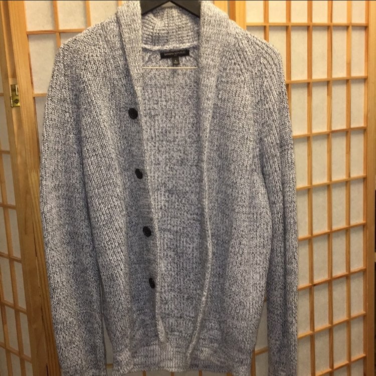 Men’s Banana Republic Cardigan Sz S