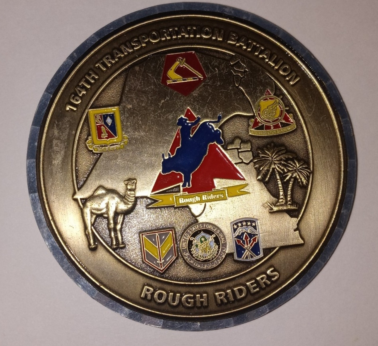 U.S Army 2010 iraq transportation medal