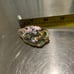 Large Gold Reverse Abalone Pendant