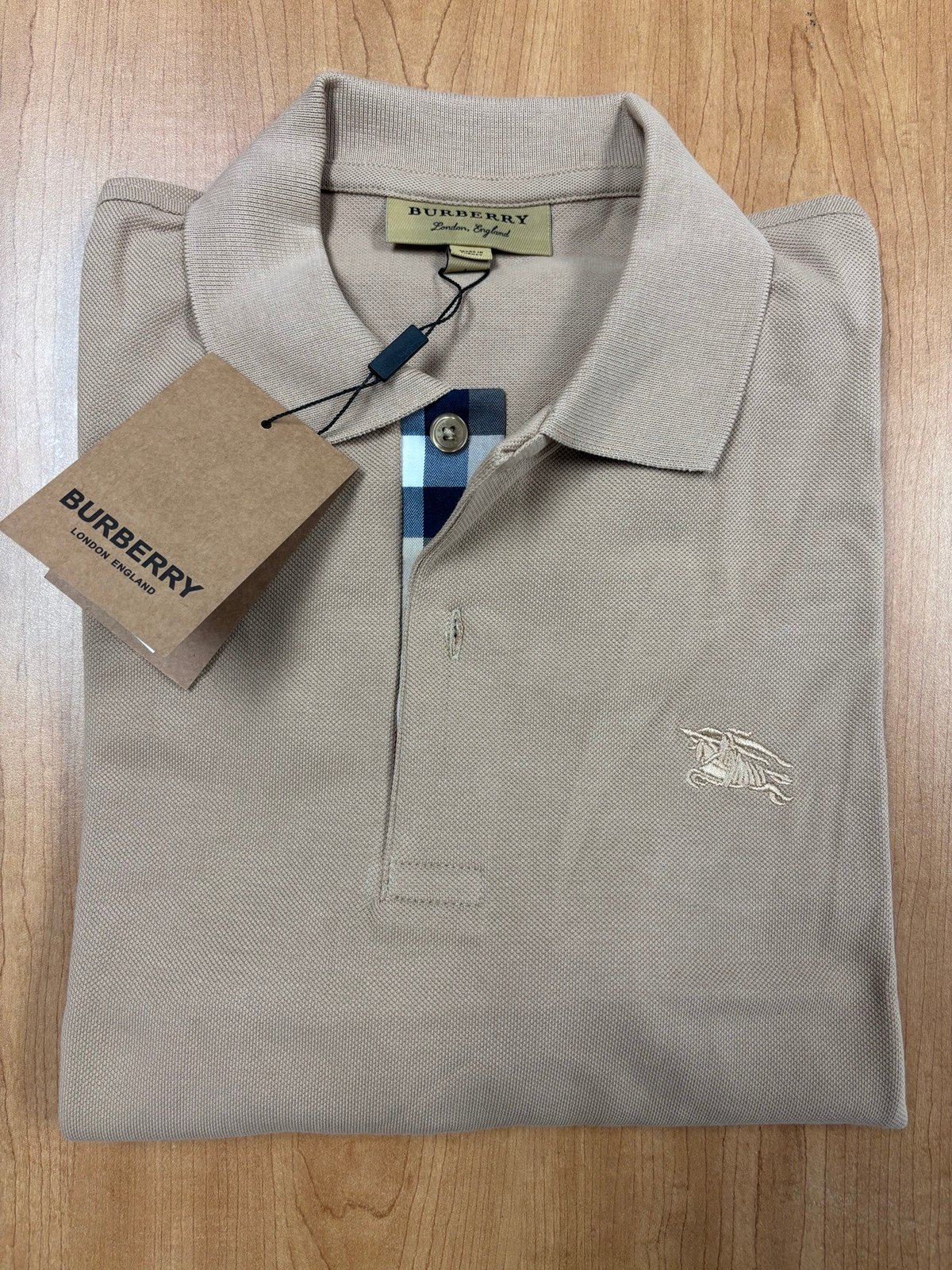 Burberry Mens Polo Shirt