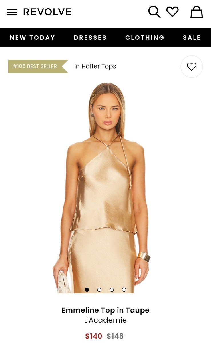 New Revolve L' Academie Emmeline Top