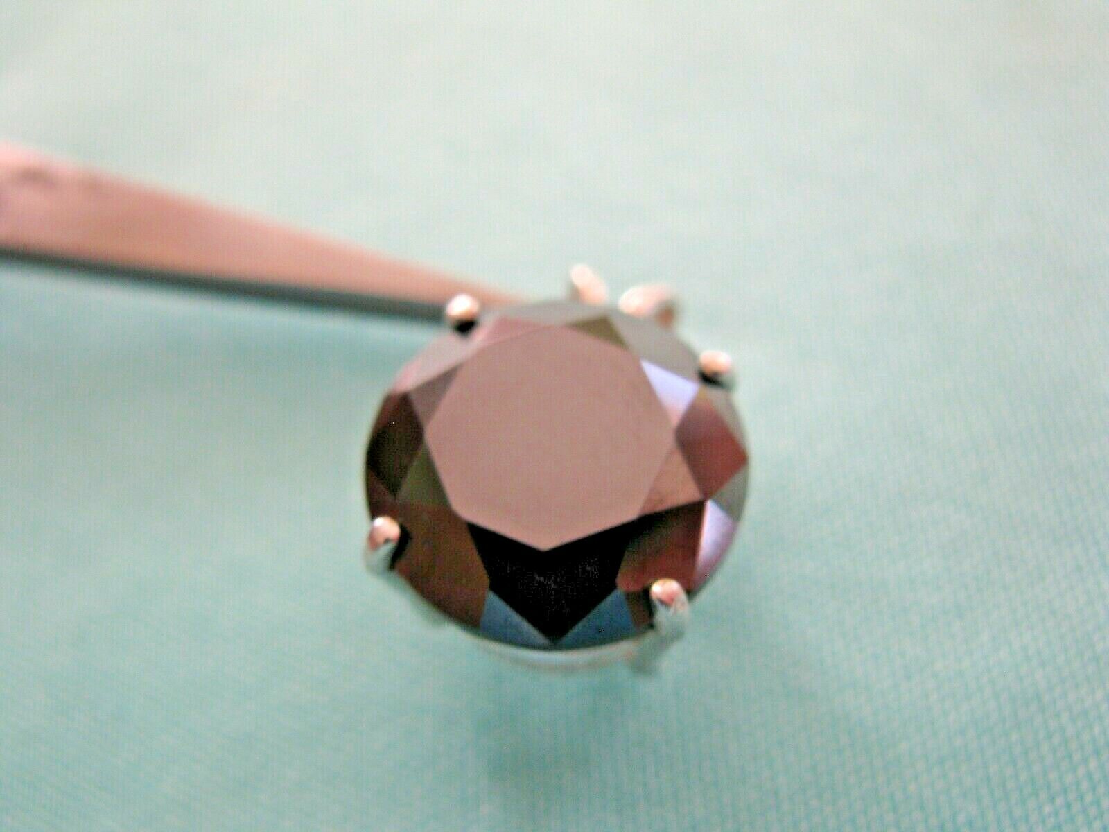 8.65ct 100% REAL NATURAL BLACK DIAMOND NECKLACE,CERTI FICATE,FREE DIAMOND TESTER