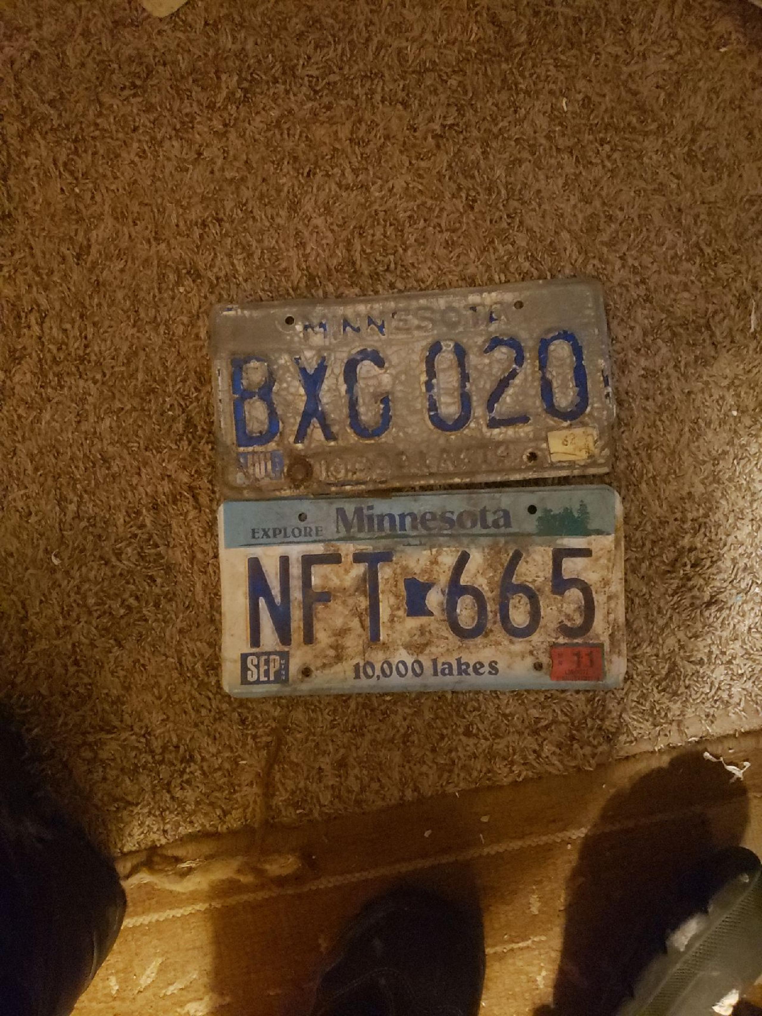 Minnesota plates