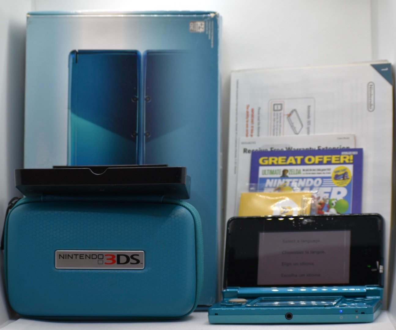 Nintendo 3DS Aqua Blue Edition