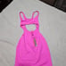 Skims cut out swim tank dress