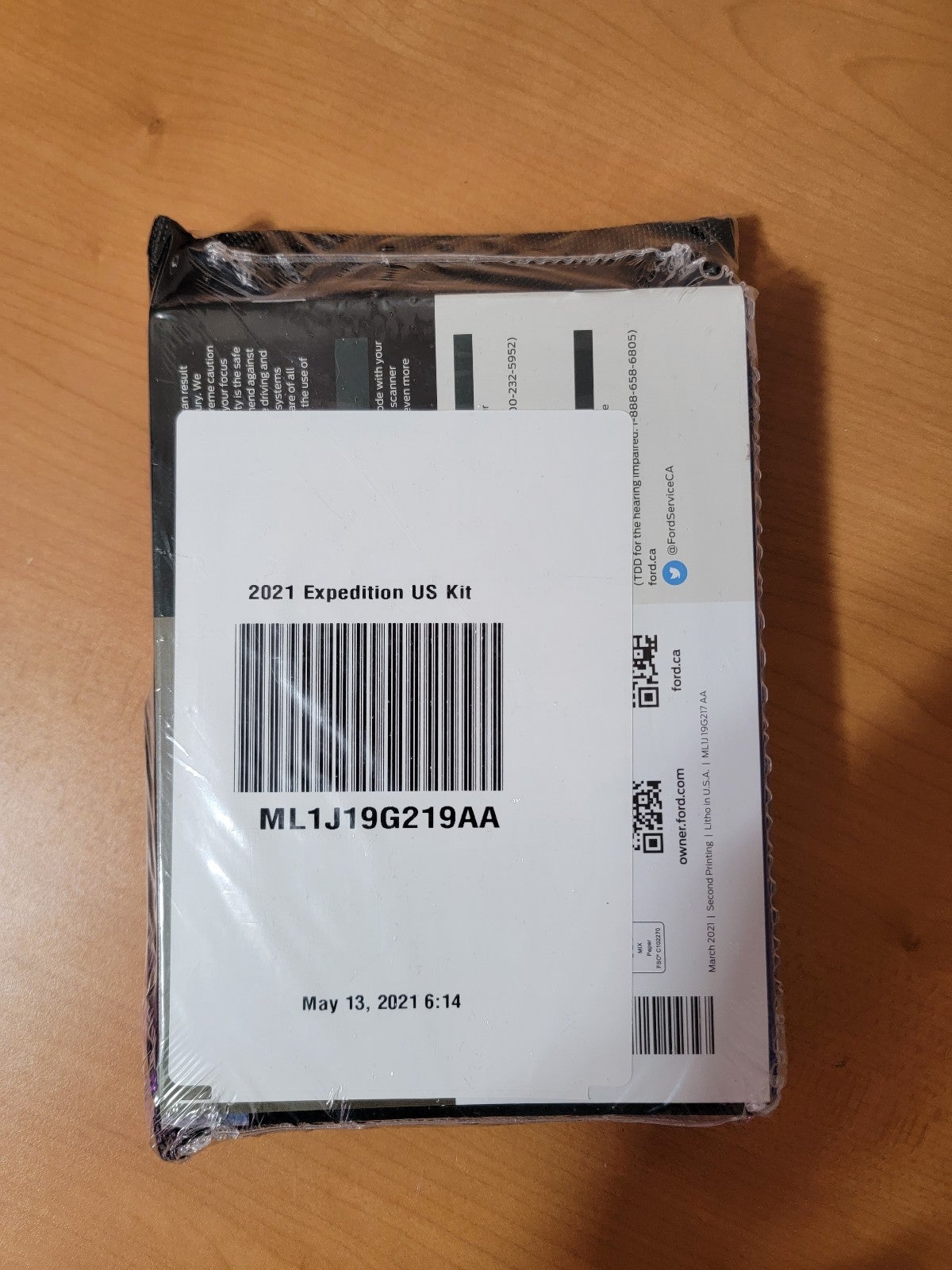 2021 Ford Expedition Owner's Manual Kit