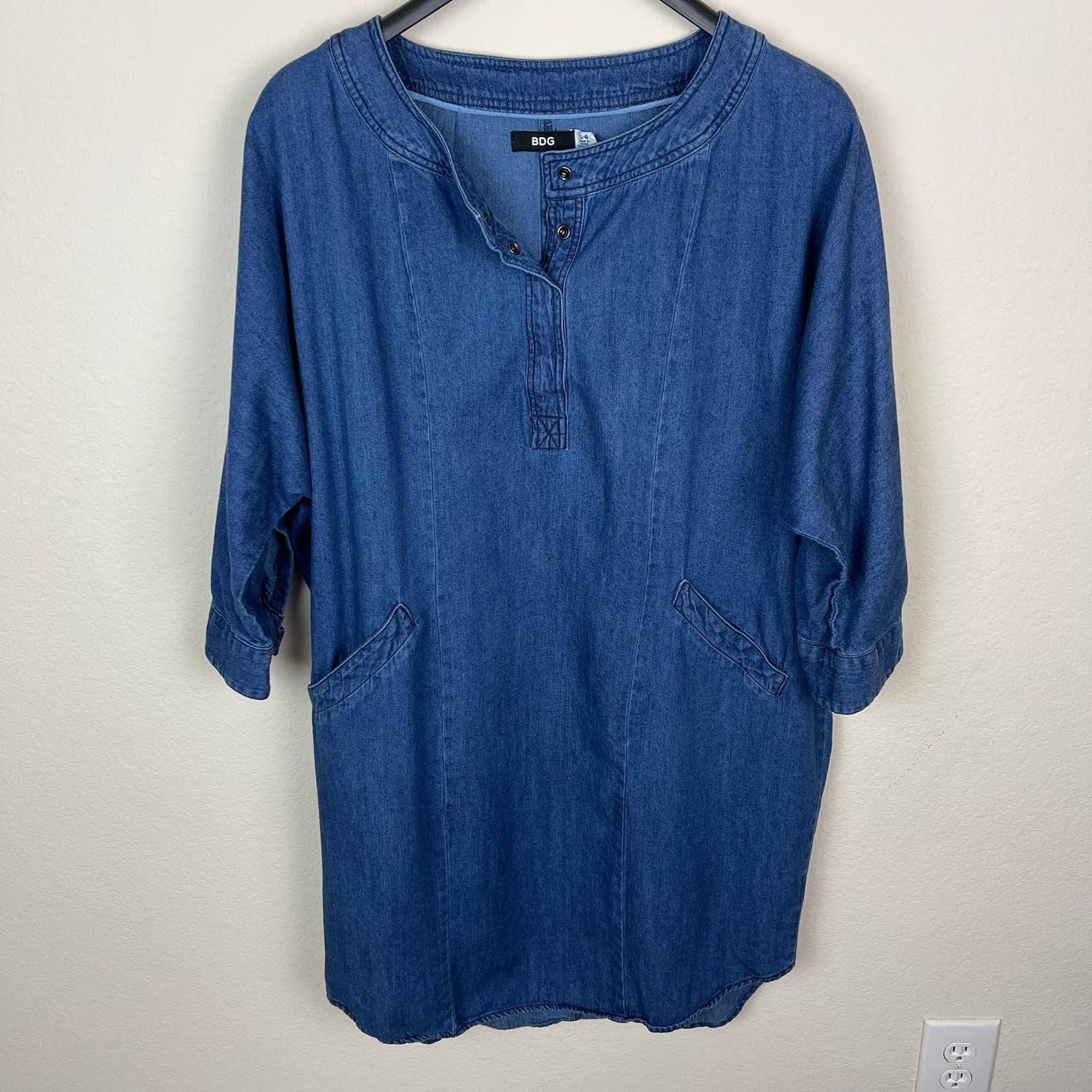 BDG Urban Outfitters denim dress L