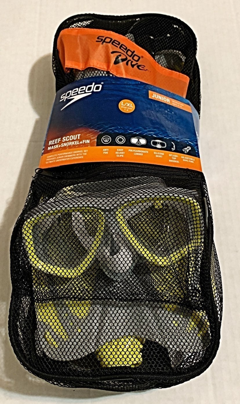 Speedo Reef Scout Jr (Mask/Snorkel/Fins)