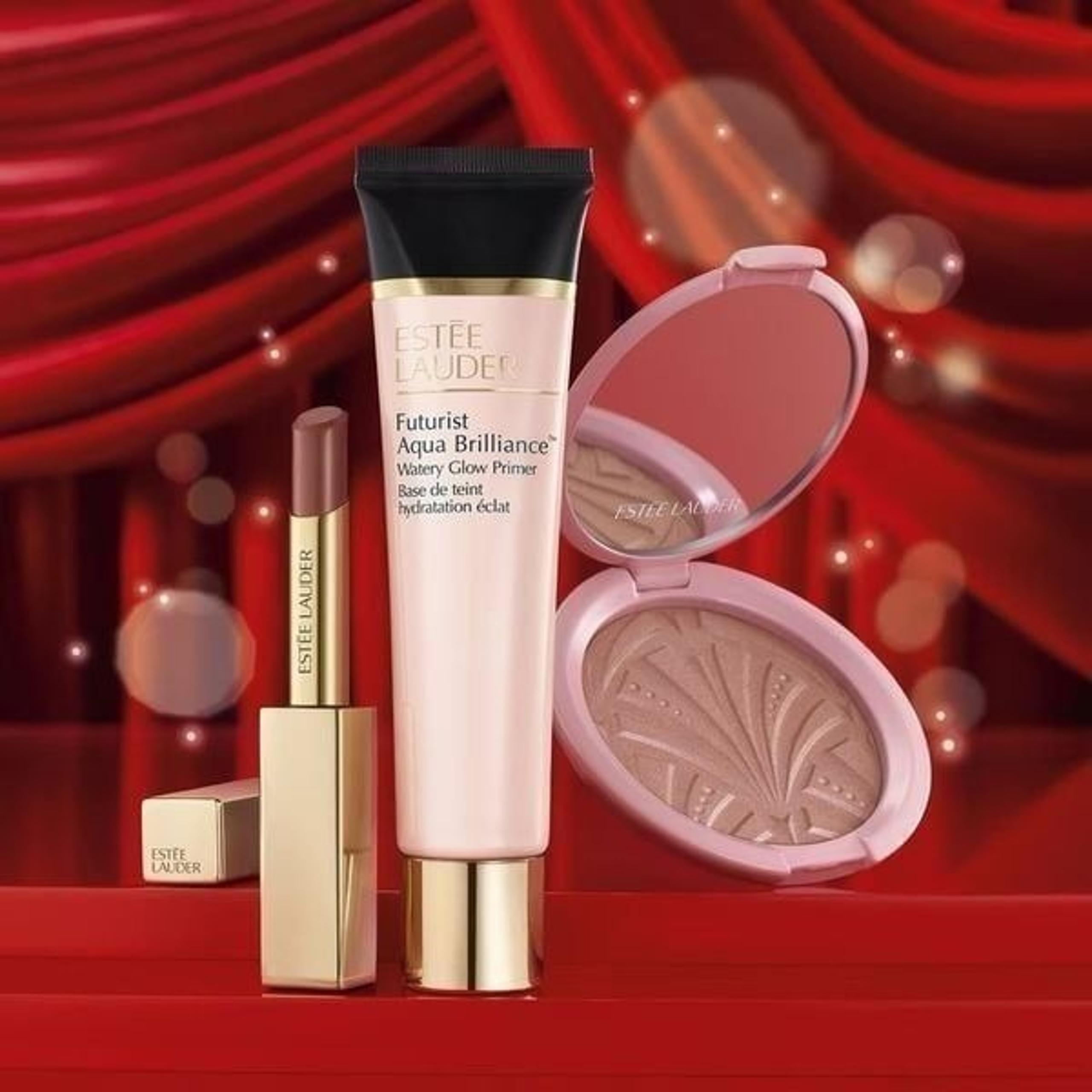 NIB Estee Lauder The Illusionist Glow Set Holiday Makeup Gift Set