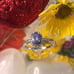 14 karat white gold Tanzanite dia. Ring