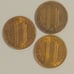 LincolnSet of 3 vintage error coins