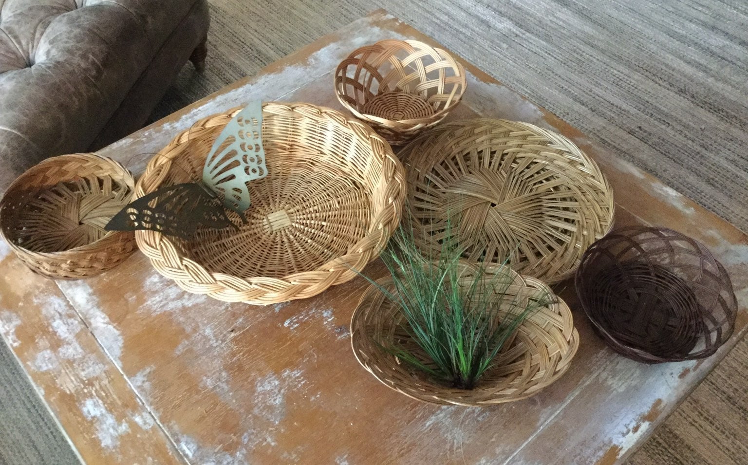 Boho Basket wall set