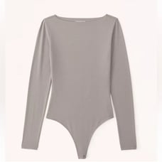 Abercrombie Long Sleeve Cotton Bodysuit