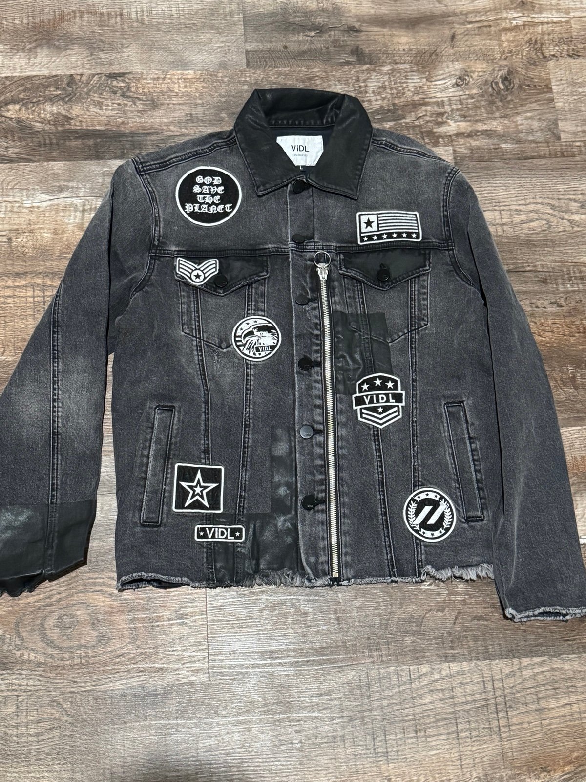 New VIDL LA men’s L Jean jacket