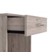 Modern Nightstand w/ Drawer & Shelf - Light Gray