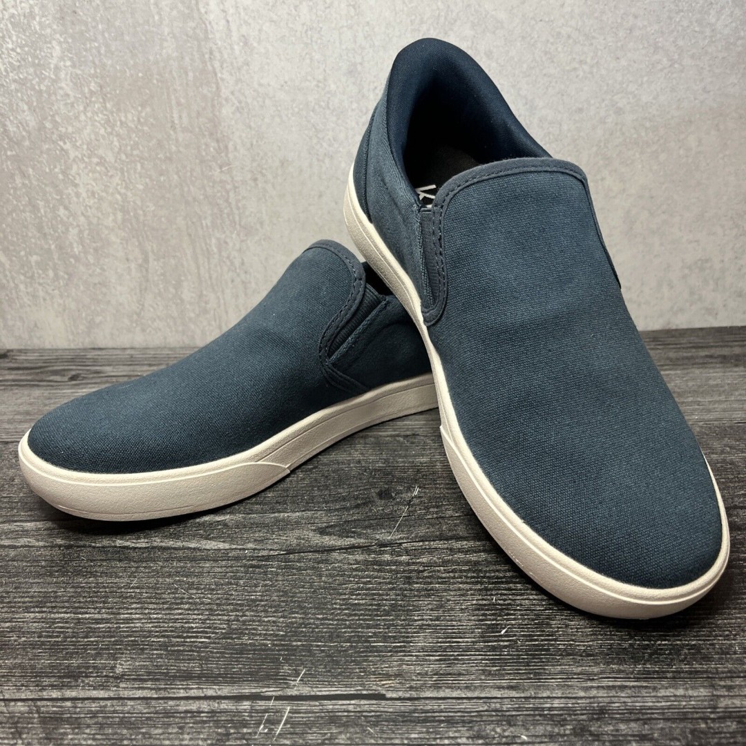 KIZIK Slip On Loafers Teal Sneakers Shoes Size 8.5