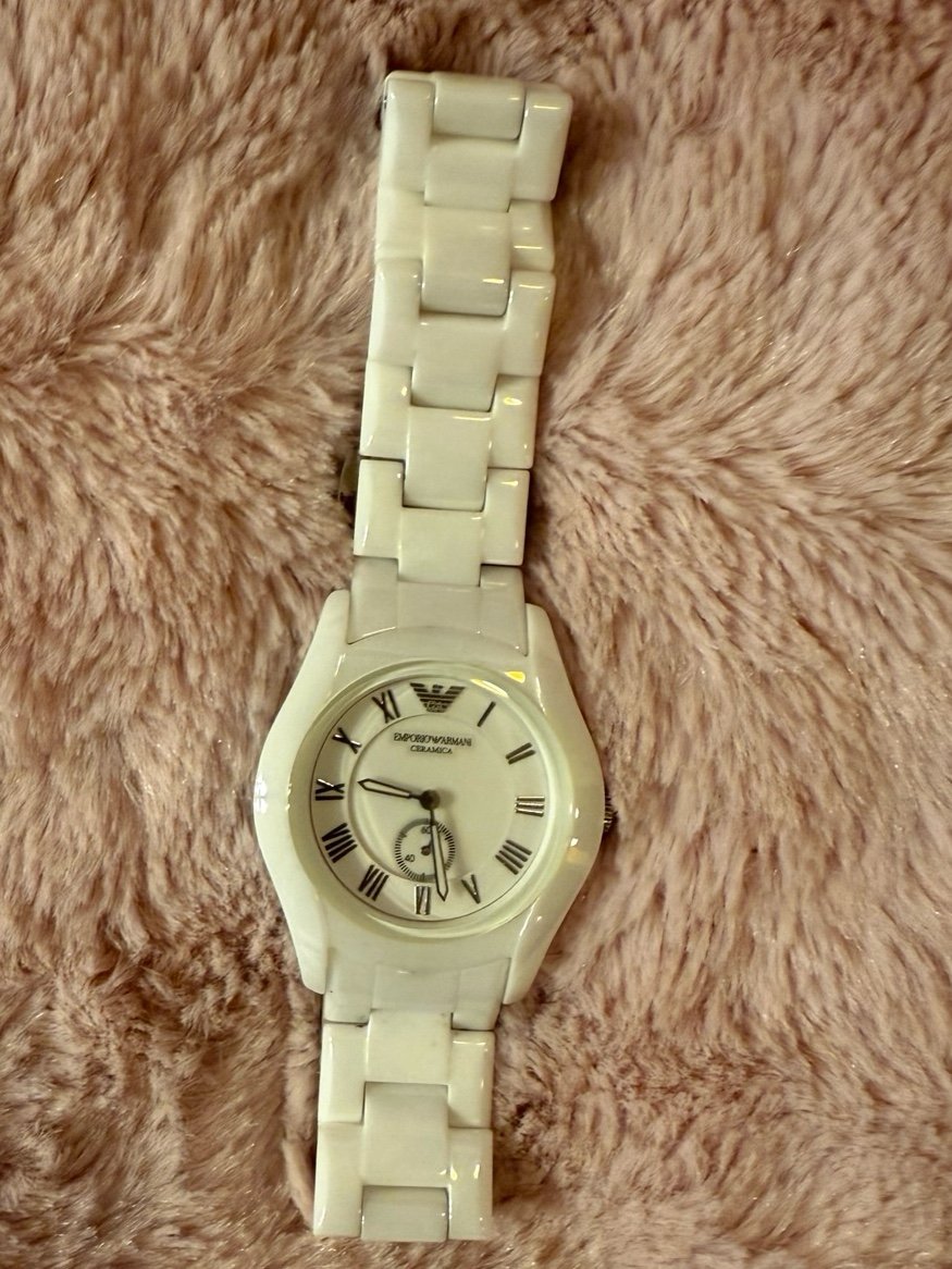 時計 Emporio Armani CERAMICA Emporio Armani Ceramica AR1400 Wrist Watch for Men Black