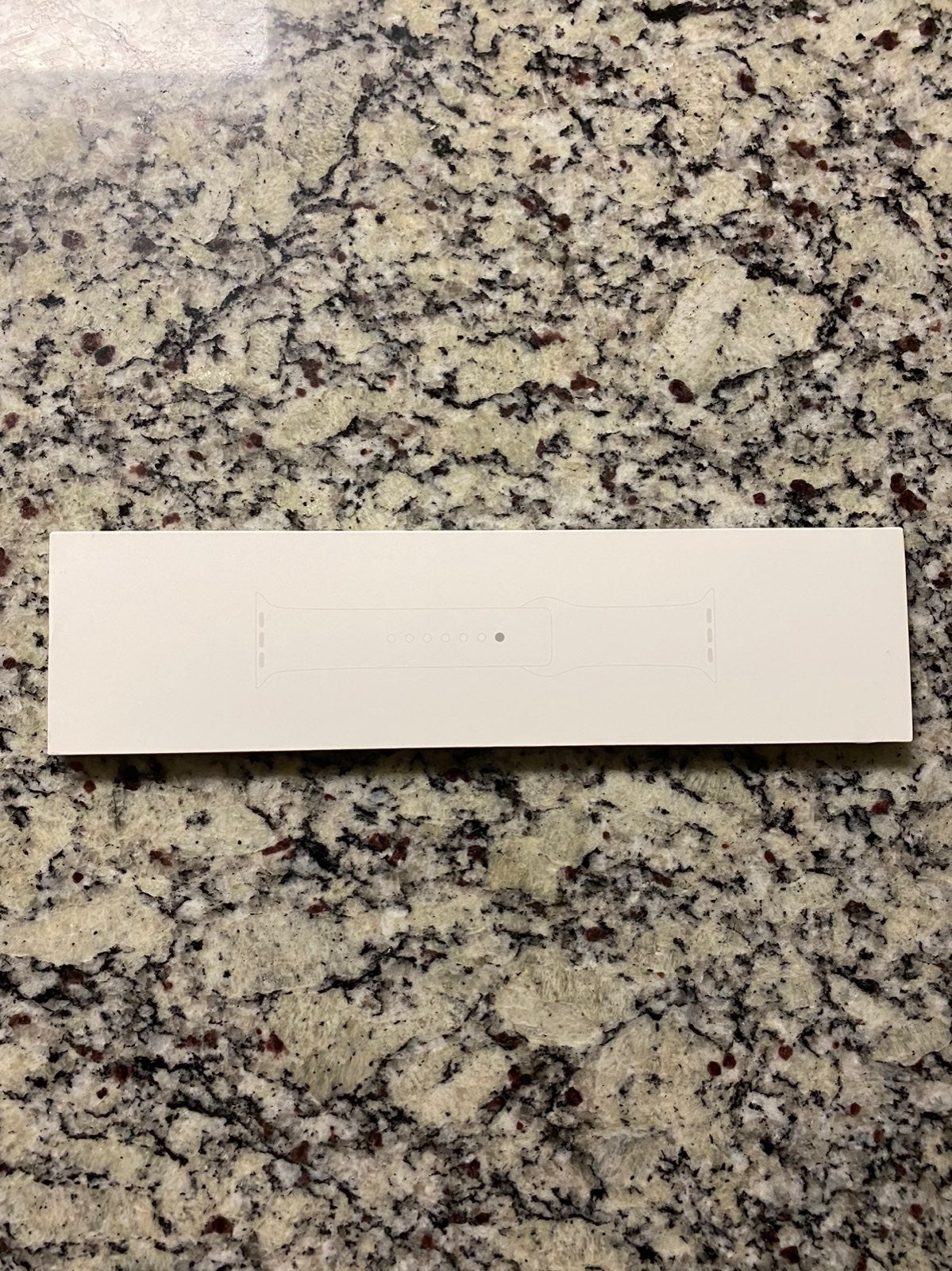 44mm Apple Watch band. Color is White. W