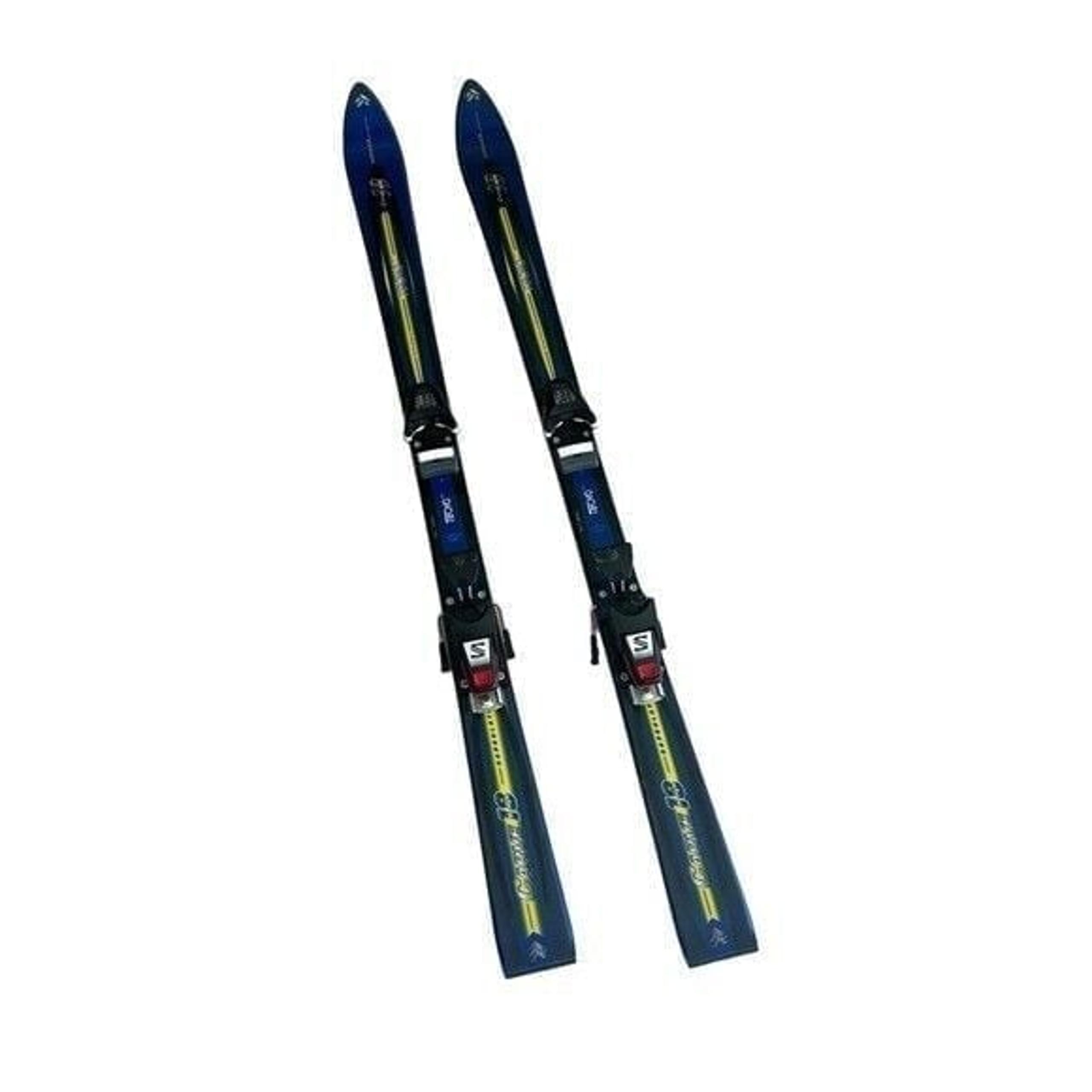 Techno pro carve 18 blue kids easy carving jr 300 Titanium Bind snow skis Winter