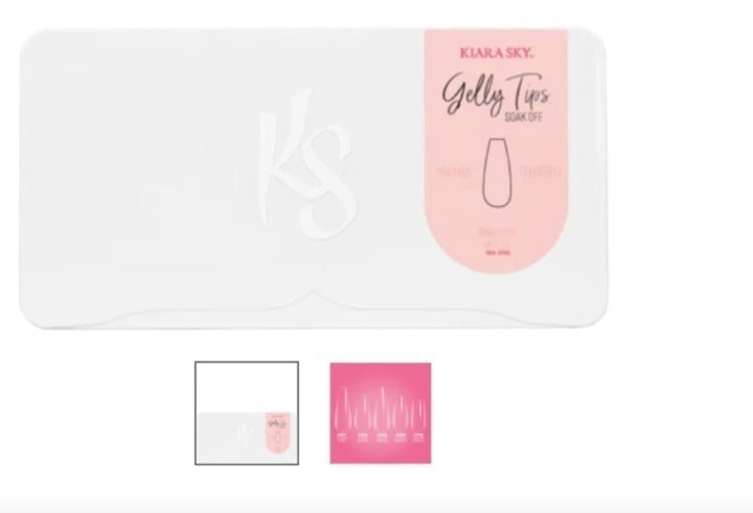 NEW! Kiara Sky GELLY Tips COFFIN Trial Pack + GIFT!