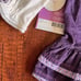 NWT Y2K Carter’s Plum Cute Purple Corduroy Dress Floral Embroidery Set 0-3M