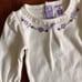 NWT Y2K Carter’s Plum Cute Purple Corduroy Dress Floral Embroidery Set 0-3M