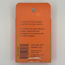 DaVinci IQ3 Zirconia 10mm Water Tool Adapter