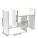 1pc Creative Multi-compartment Desktop Storage Rack, Wooden Multilayer Shelf For