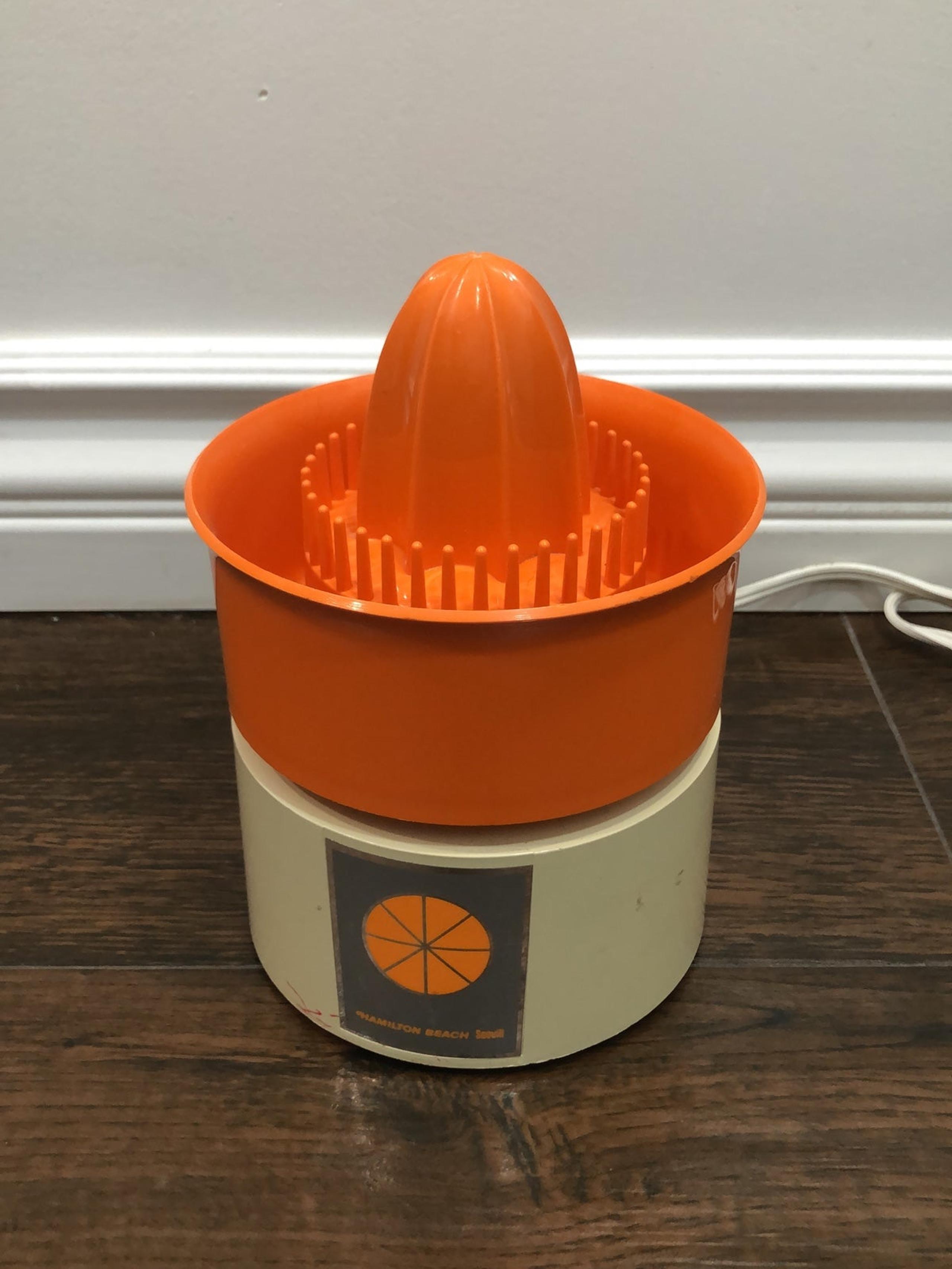 Dominion Hamilton Beach Scovill Electric Juicer Orange Citrus Vintage