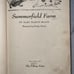 1951 Book Summerfield Farm