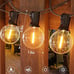 NEW 60FT Outdoor String Lights LED, Patio Lights with 32 Bulbs Waterproof