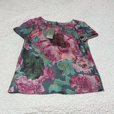 Armani Collezioni Silk Top Size: 6