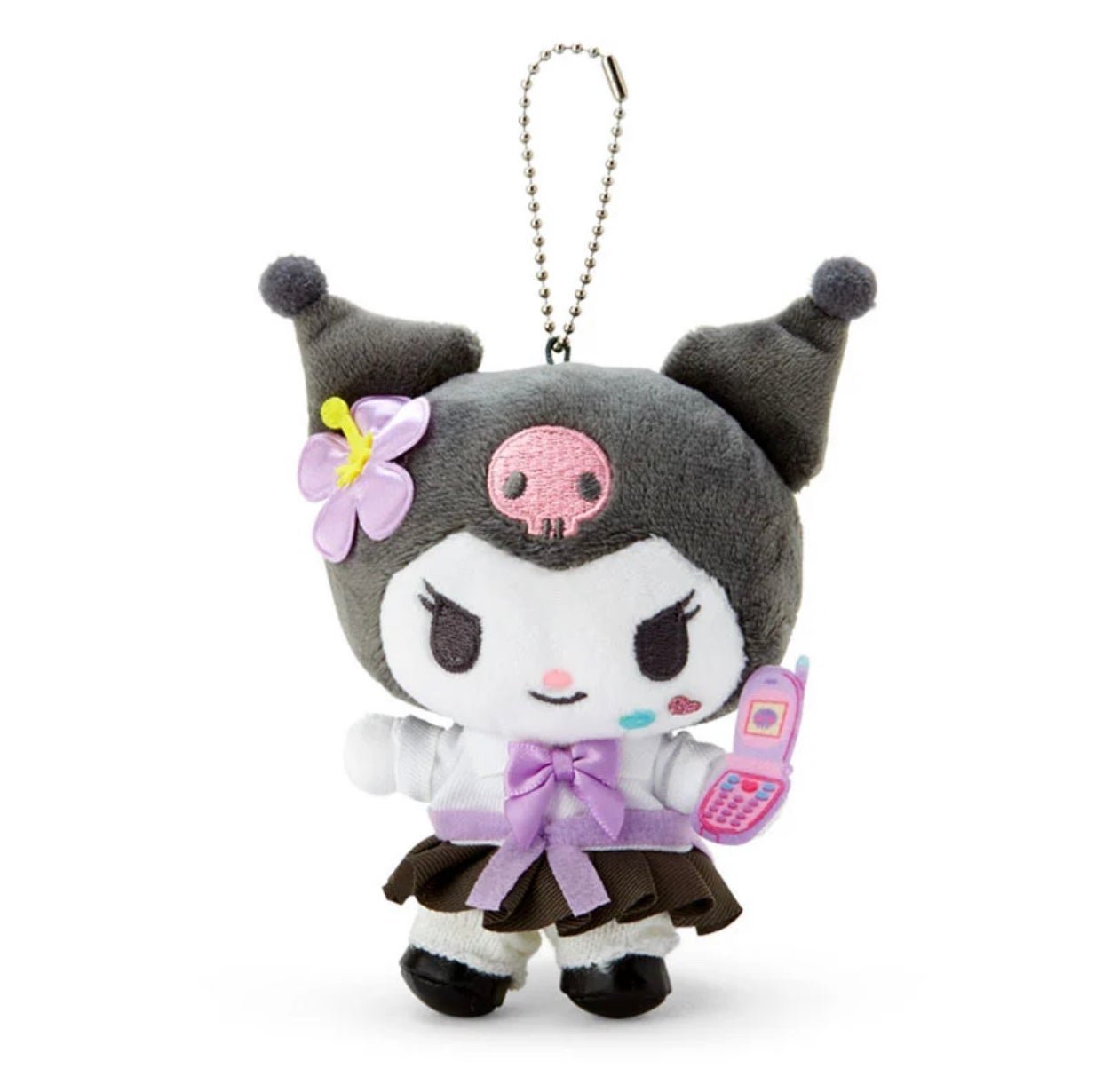 Sanrio Kuromi Tokimeki Heisei Kogal Mascot Plush