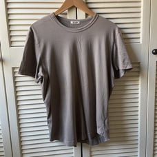 Buck Mason Light Brown Basic T-Shirt Blank Essential Made in USA Men's Size M