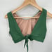 Pilyq PQ Swim NWT Green Keyhole Swim Top // L