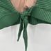 Pilyq PQ Swim NWT Green Keyhole Swim Top // L