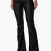Edikted Faux Leather Flare Leg Pants