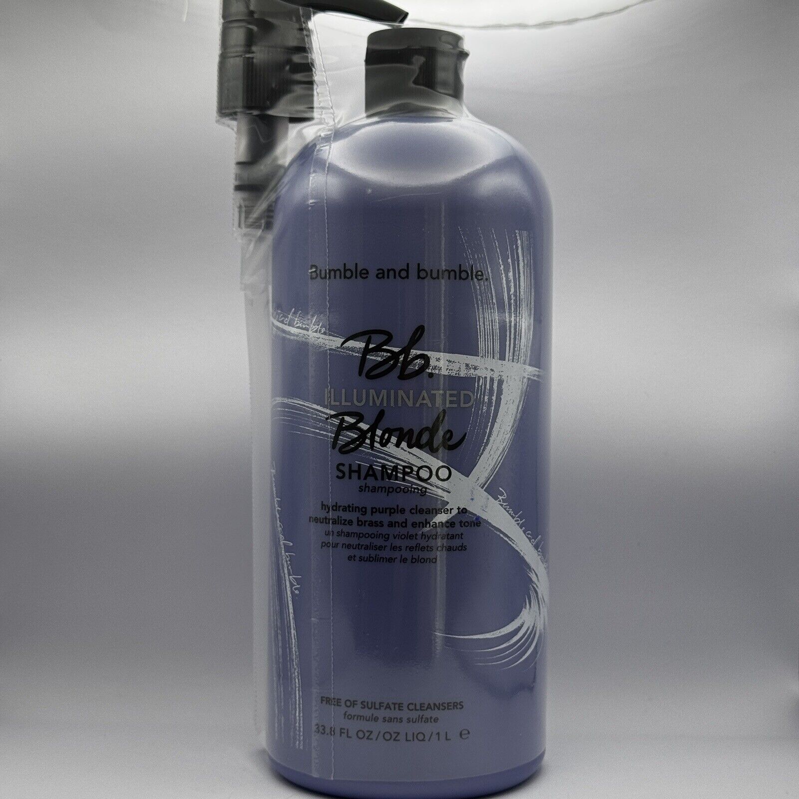 BUMBLE AND BUMBLE ILLUMINATED BLONDE SHAMPOO 33.8 OZ WITH PUMP