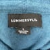 SummerSalt Sweater Women's Large Green Pink Trim Wool Cashmere Blend Pullover