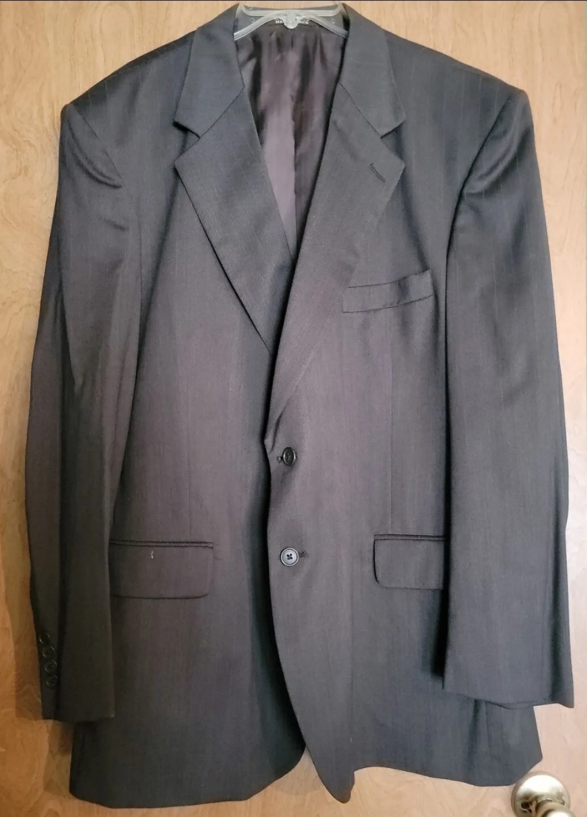 Stafford Executive Brown Pin Stripe Suit Jacket & Pants