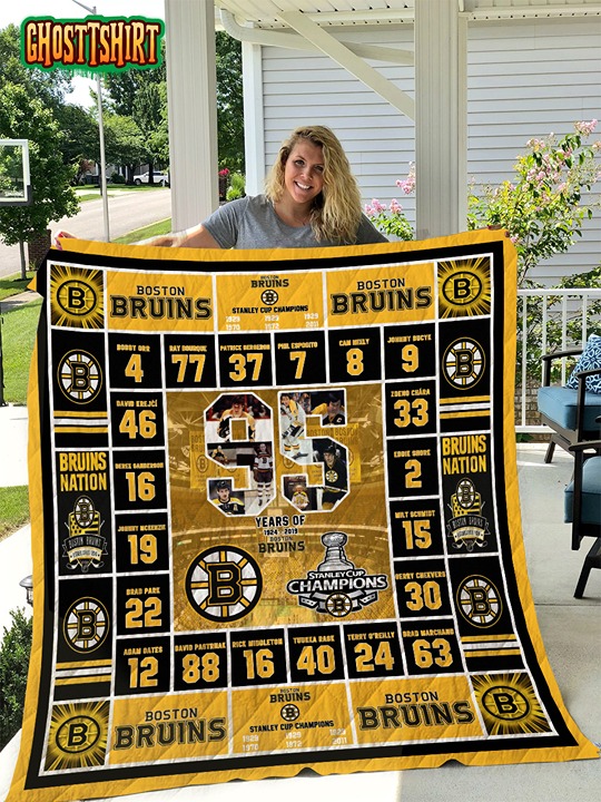 Boston Bruins Blanket