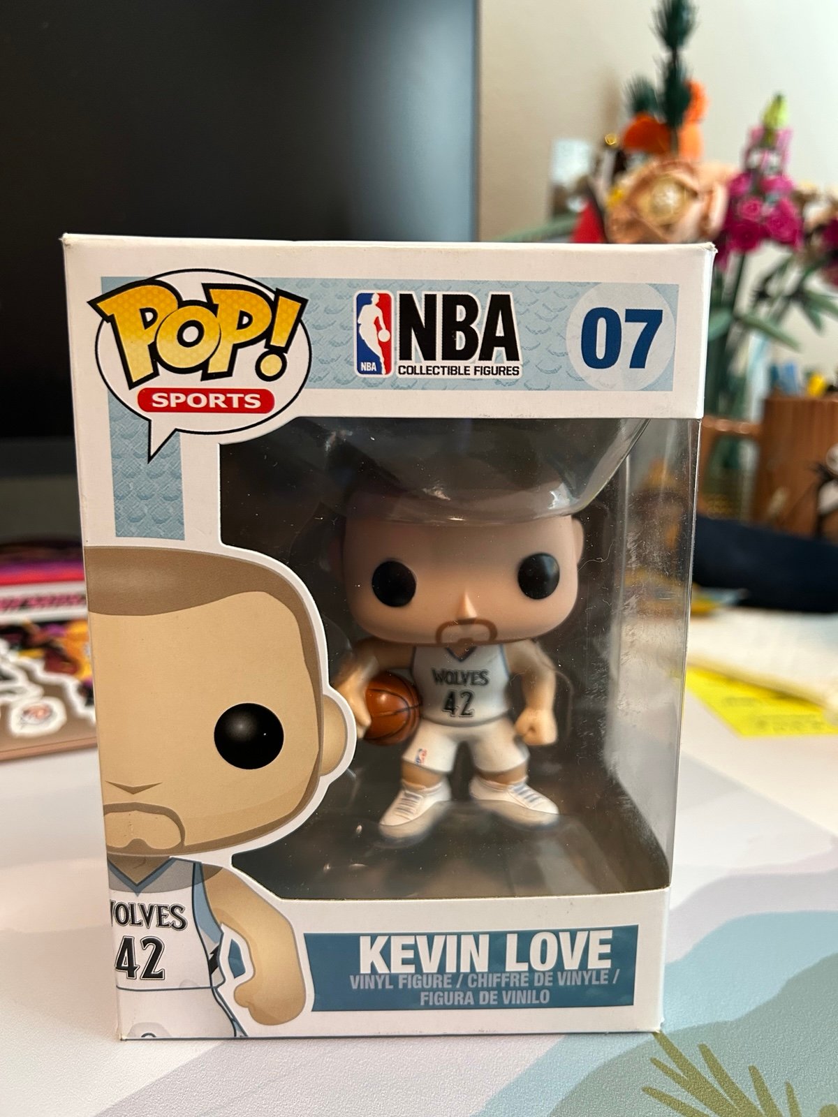 NBA Funko Pop Minnesota Timberwolves Kevin Love