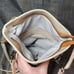 Sherpani Crossbody Bag Beige Rebel Foldover Tote Purse American Ethos Collection