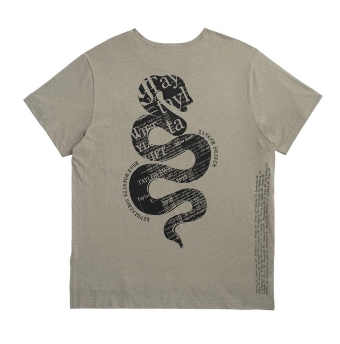 NEW Taylor Swift Reputation Snake T-Shirt