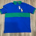 Polo Ralph Lauren Men's Classic Fit Mesh Polo #3 Blue Green Men's Size XLT