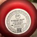 DW HOME BLOOD RED VELVET SCENTED JAR CANDLE WITH BLACK VELVET FLOWER