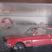 1/43 Auto Art Monaro HG GTS 350 Rally Red #0743/5000 Limited w/ COA NIB