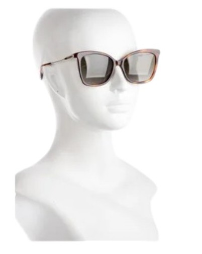 JIMMY CHOO Square Gradient Sunglasses