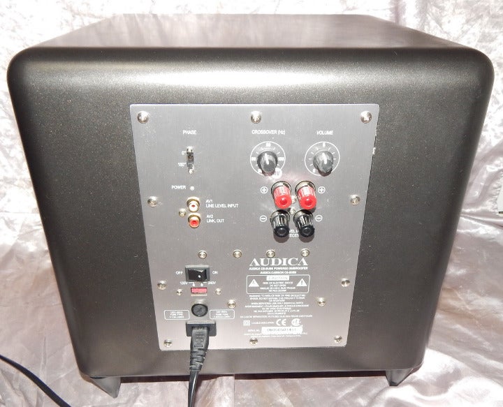 Audica CS-SUB8 powered subwoofer