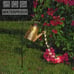 Solar Lights Outdoor Garden Decor, Large Hanging Waterproof Watering Can Landsca